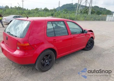 2001 Volkswagen Golf Gls Tdi from USA, damaged, VIN 9BWGP21J714018542